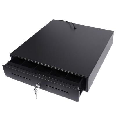 China Milestone Electronic Cash Drawer In POS Systems Money Lock Box Cash Machine For Supermarket Cashier 17.5(L)*7.8(W)*5.8(H) for sale