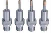 China Diamond drill bits with thread head for sale