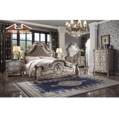 China Traditional American Longhao Design Furniture Hot Sale Elegant Bedroom Furniture Sets for sale