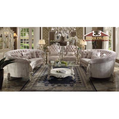 China Longhao Adjustable Furniture Couch Sofa (Others) Luxury Royal Design King Or Queen Size Antique Bedrooms for sale