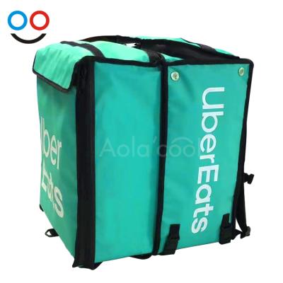 China Waterproof Fast Shipping Uber Eats Delivery Bag Insulated Backpack Food And Hot/Cold Beverage Tote Bag for sale