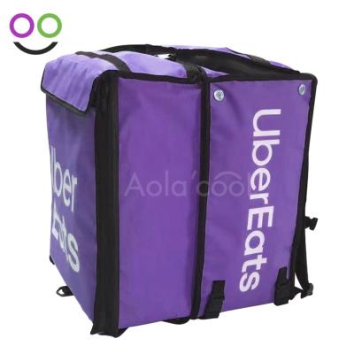 China Waterproof Uber Bag Delivery Pizza Bolsa Termica Ifood Expandable Delivery Bag Ubereats Food Warmer for sale