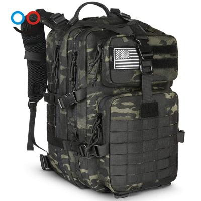 China Large Capacity 40L Waterproof Tactical Rucksack American Military Tactical Backpack Police for sale