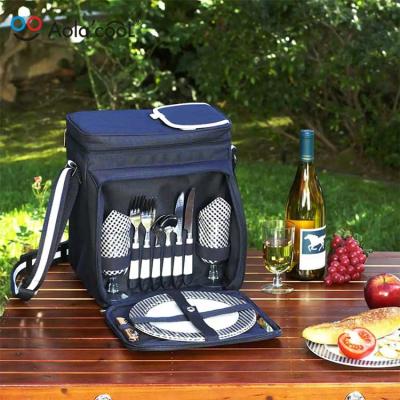 China High Quality Waterproof Picnic Delivery Bag Insulated Outdoor Carrier Picnic Bag Handbag Picnic Handbag for sale