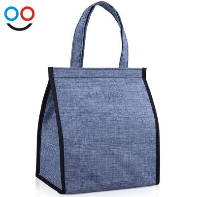 China Waterproof custom private label thermal lunch box portable insulated nonwoven cooler bags small bags for sale uber delivery bag for sale