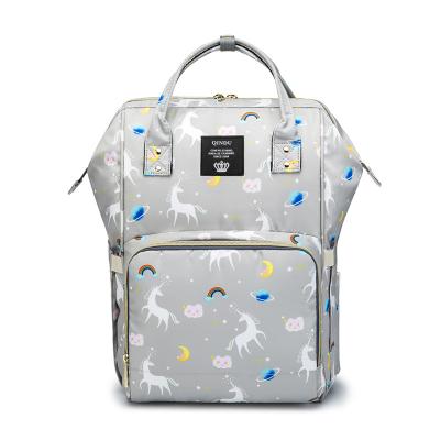 China Wholesale Water Resistant Mom Diaper Bag Large Capacity Baby Bag Travel Backpack Nursing Maternity Bag For Baby Care for sale