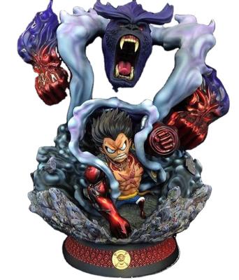 China Excellent Quality Life Size Resin Luffy One Piece Statue From Europe for sale