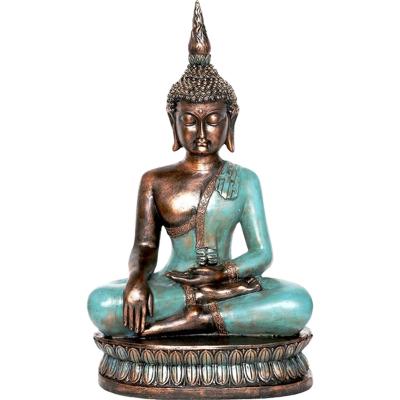 China Other Wholesale Custom Resin Sitting Buddha Decorative Statuette Home Decoration for sale