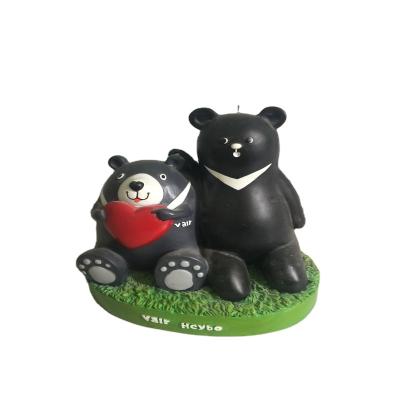 China Custom Europe Bear Gift Resin Mold Silicone Crafts Resin Crafts for sale