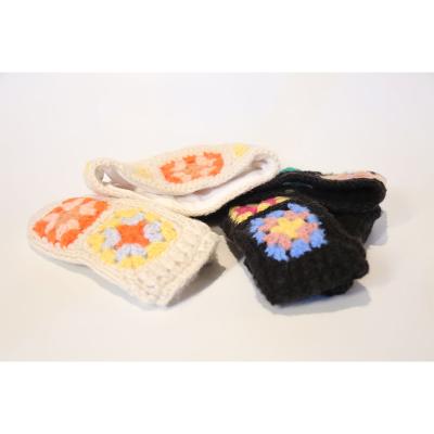 China Keeping Warm Kids Acrylic Jacquard Soft Soft Mitten Knitted Winter Gloves And Scarves for sale