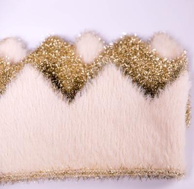 China Fashion Fine Quality Crown Wear Golden Hair Women 2021 Autumn Winter Chinese Headwear for sale