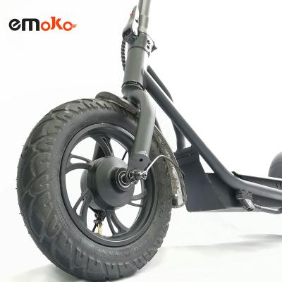 China New Emoko Unisex Private Model Fast 12 Inch Max Speed ​​35km Comfortable Powerful Adult Electrico Mileage 60km 48v 800w Electric Scooter for sale