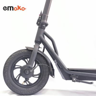 China New Emoko design unisex UK warehosue 12 inch mileage 60km 48v 800w motor max commuting speed 35km e scooter electric scooter for sale