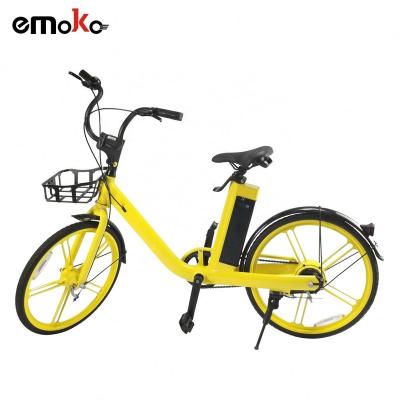 China Street 24 Inch Big Tire Fitness Scooter Sport Outdoor Shared Utility Bicycles Sharing Electric E Bike for sale