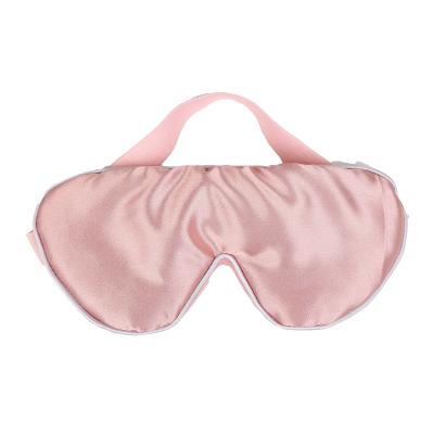 China Anti-Wrinkle Custom Design Hot Sale Cotton Sleep 3D Printed Cooling Silk Eye Mask Factory for sale