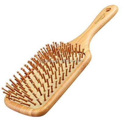 China Natural Natural Bamboo Hair Brush For All Type, Massage Hair Brush for sale