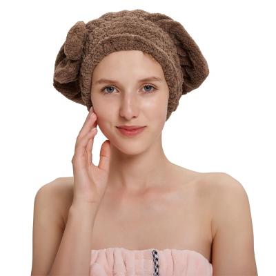 China Sustainable Hair Dryer Microfiber Towel, Microfiber Hair Dryer Towel, Magic Hair Dryer Shower Cap for sale