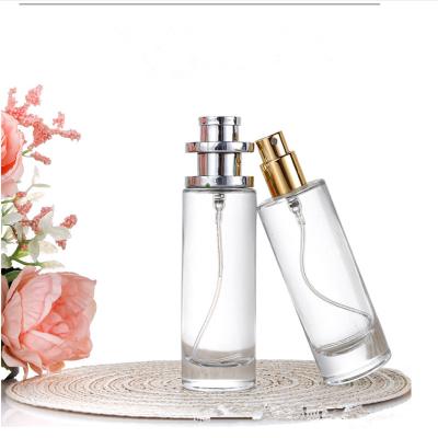 China Cosmetic Hot Sale Refillable Empty Glass Perfume Bottle With Spray for sale