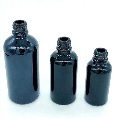 China 1oz 2oz 4oz Clear Glass Cosmetic Dropper Bottles For Oil In Stock Essential Oil Bottle Serum Dropper Bottle for sale