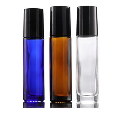 China Wholesale Personal Care 5ml 10ml Roll On Perfume Bottle Rollball Essential Oil Empty Slim Glass Bottle for sale