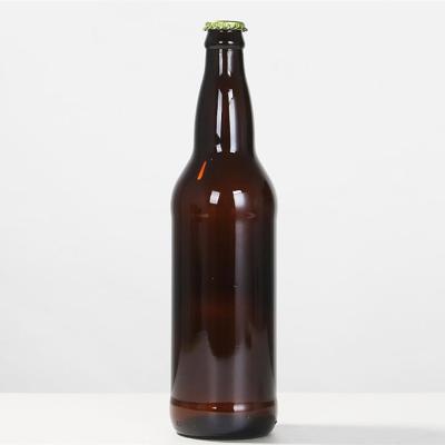 China Customized Drink Shape Brown Amber Beer Glass Bottle With Cheap Price for sale