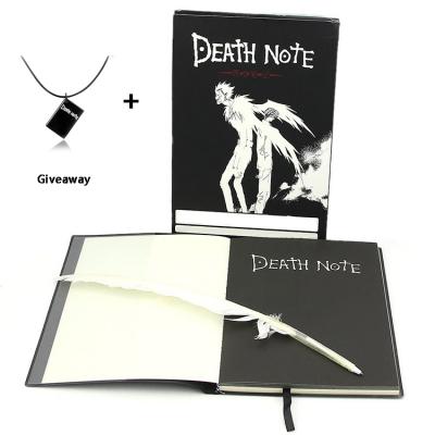 Chine Hot Selling Printed Japanese Anime Death Note For Student With Pen Notebook Anime Death Note Pen Book cosplay à vendre