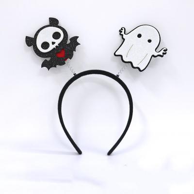 中国 Stick Halloween headband dance party decoration performance headband pumpkin ghost spider headband Christmas headwear adult children 販売のため