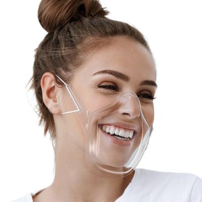 China P Face Mask Anti-fog Transparent High-definition Lip Tongue Head Mask for sale