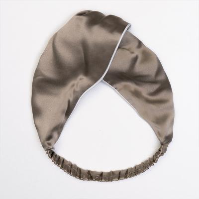 中国 Headband 100% Silk Wash Hair Circle Ins Fashion Silk Headband 販売のため