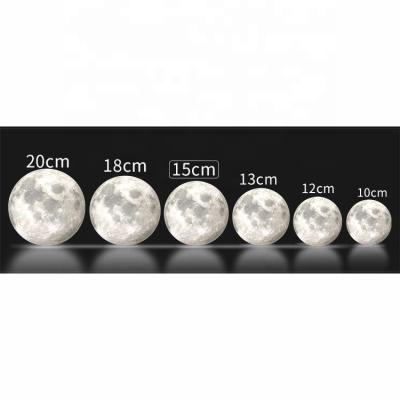 Κίνα 3D-printed Moon Light Creative Small Night Light Rechargeable Moon Type Birthday Valentine's Day Gift Bedroom Bedside Table Lamp προς πώληση