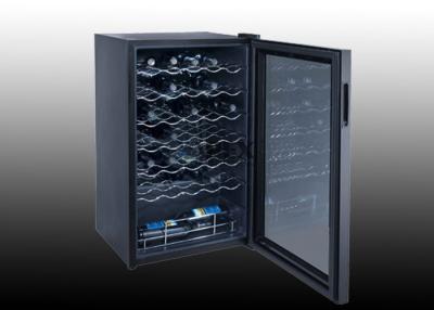 China Summit bottle wine storage cooler glass door / under counter wine fridge for sale