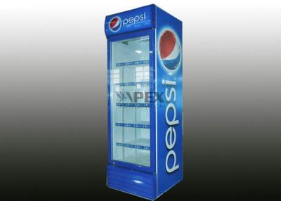 China 380L Vertical Upright Beverage Cooler for Convinent Shop stock drink for sale