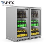 China 210L Electric Back Bar Beer Cooler / Coke Cooler Refrigerator / Desktop Drink Cooler for sale