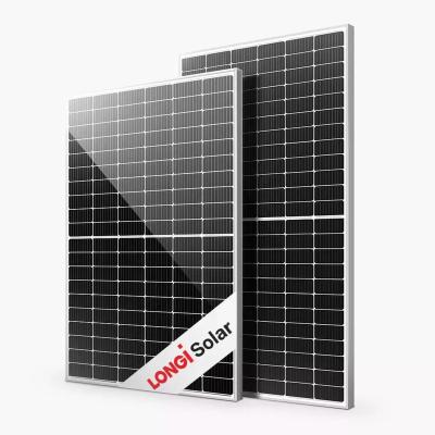 China Longi LR5-72HPH 560W Mono 144 Halves Cell Solar Panel Smart Welding Increases Power And Efficiency Of Solar Module PV PA 182mmx182mm for sale