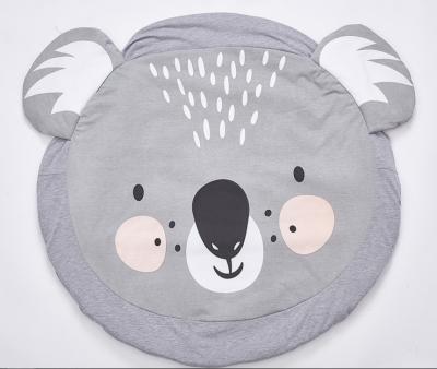 China Cute Round Koala Baby Kids Crawling Blanket Play Mat for sale