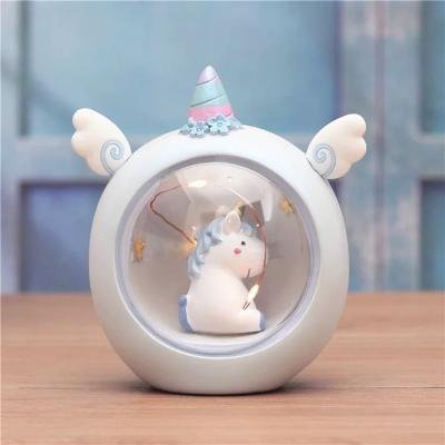 China Unicorn Star Night Light Creative Decoration Girl Child Girl Child Christmas Birthday Gift for sale