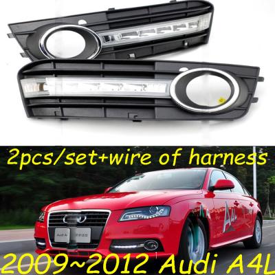 China Car Bumper Headlight A4 For Audl A4L Daytime Running Light 2009~2012y DRL Car Accessories LED Headlight For A4 Fog Light Car for sale