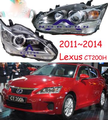 China 1pcs Car Bumper Headlight For 2011~2014y Lexus CT200H Car Accessories Head Light Daytime Running Light Car for sale