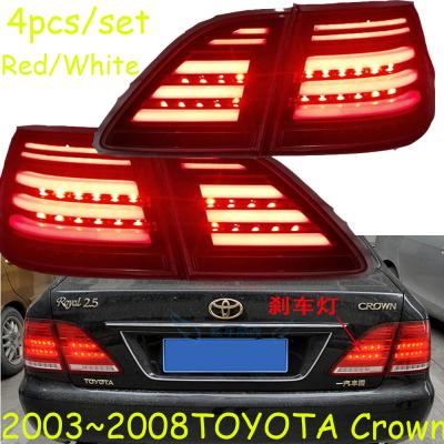 China Car Tail Bumper Light For 2003~2008y Toyota Crown Taillight LED Car Accessories Fog Rear Taillight Crown Light Car for sale