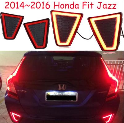 China car bumper for 2014-2016y Honda Fit Jazz Tail Light Tail Light LED Car Accessories Taillight Fit Rear Fog Light Car for sale