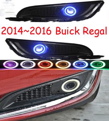 China Car Opel Insignia Bumper Headlamp For 2014~2016y Buick Regal Fog Light Projector Lens Car Accessories CCFL Headlight Majestic Car for sale