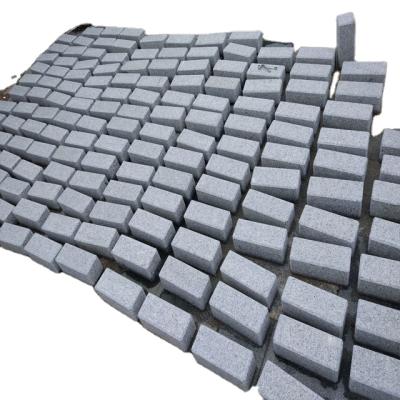 China Gray Granite Paving Modern Granite Driveway Stone Paver, Bevel Granite Paver for sale