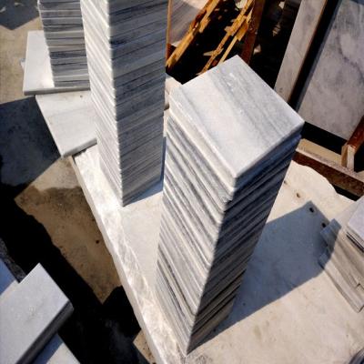 China Shandong Modern Cloud Gray Marble Tiles , Pattern Marble Paver for sale