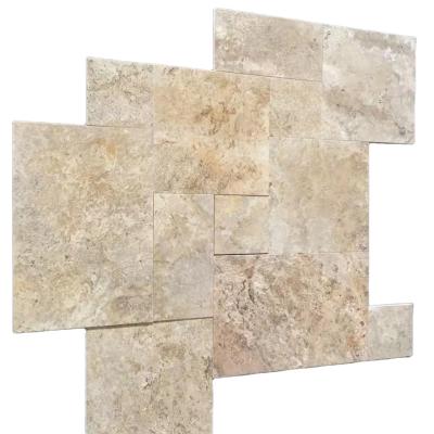 China China Yellow Or Beige Or Traditional Cheap Original Cream Lime Floor Tiles , Stepping Stones , Walling Stone Bricks for sale