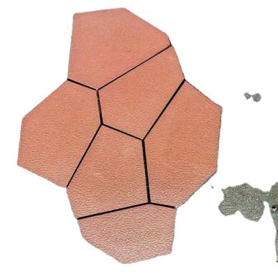 China Traditional Cheapest Natural Sandstone Red Sandstone Waterproof Wall Stone Bricks For Sailing for sale