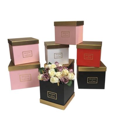 China Handmade Custom Packaging Gift Set Box Factory Price Wholesale Gift Set Square Gift Box for sale