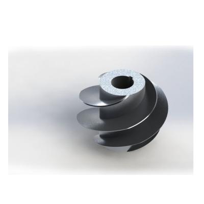 China Customized Steel Die Casting Parts Water Pump Impeller As Customer's Request for sale