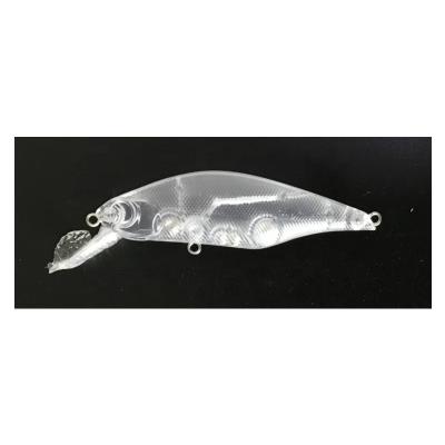 China Making Bait and Fly TyingMaking Bait and Fly Tying Fishing Lure Blanks Small Transparent Plastic Light Hard Lure Plastic Fishing Lure 9cm 9.6g for sale