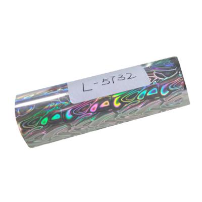 China Hot Stamping Plastic Manufacturer Supplier Glossy Roll Holographic Foil For Fishing Lures for sale