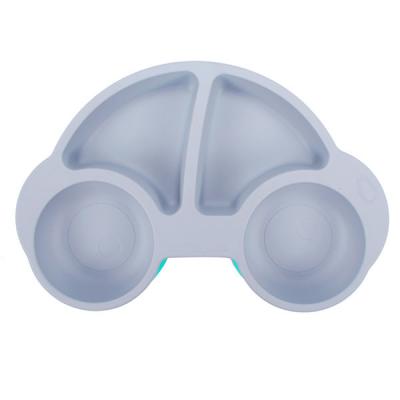 China Durable Unbreakable Dishwasher And Microwave Safe Unbreakable Silicone Baby Dish for sale